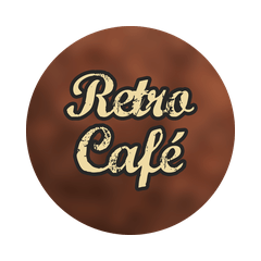 Logo Open FM / Retro Café