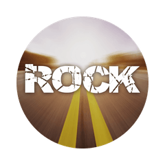 Logo Open FM / Do Auta Rock